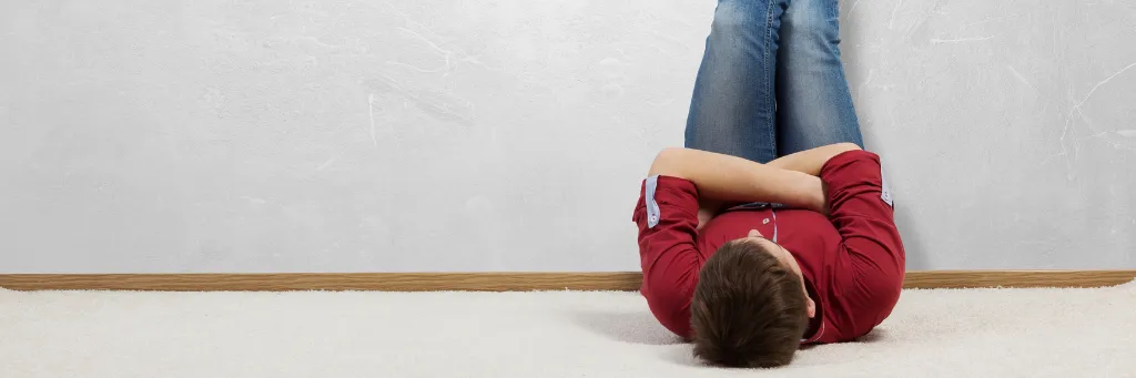 １日１分だけ床に寝転ぶ